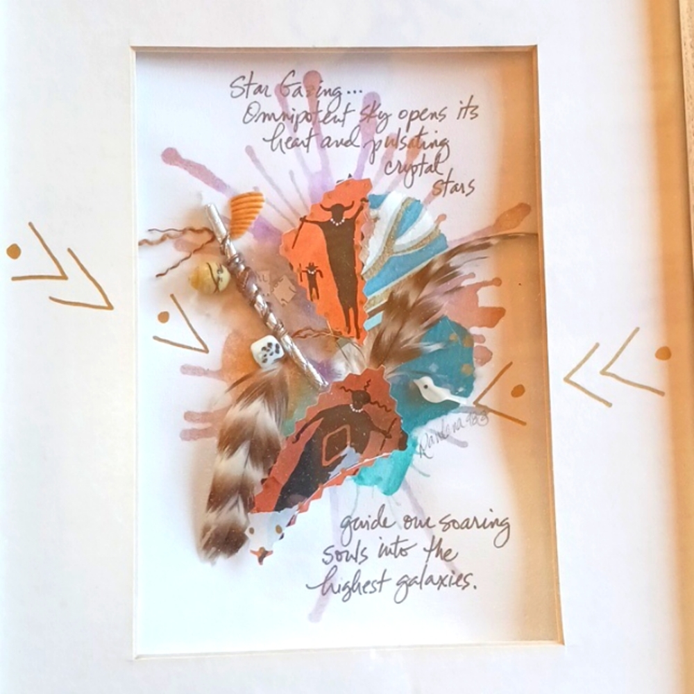 PRICE REDUCED - Original Verse Collage by Randena